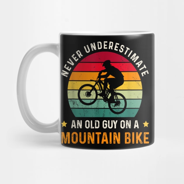 Never Underestimate A Old man With A Bicycle by rhazi mode plagget